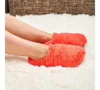 Chaussons chauffants corail