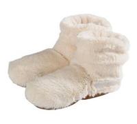 Warmies Slippies Boots de Luxe Beige (Taille 37 - 42