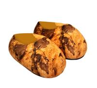 Chaussons Chauffants Femme, Pantoufle Femmes Sexy,Pantoufles Pour Femmes Mignonnes Et RéAlistes En Forme De Sac à Pain Style Racine Duveteuses AntidéRapantes Pour L'IntéRieur Chaudes Et Chaudes