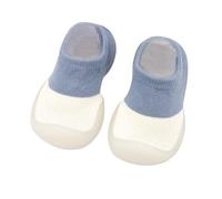 Chaussons Chaussettes Bébé Garçons Filles Antidérapantes Souple Semelle Caoutchouc Nouveau-nés Chaussettes Mocassin Bottes pour Apprendre à Marcher Chaussure d'apprentissage pour bébé
