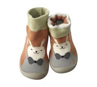 Chaussons Chaussettes Bébé Garçons Filles Résistance au Glissement, Caricature Chaussures D'intérieur Jeunes Enfants pour Apprendre à Marcher Bottes Chaud Premiers Pas Antidérapant