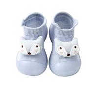 Chaussons Chaussettes Bébé Garçons Filles Respirant avec Semelle Caoutchouc Nouveau-nés Chaussettes Mocassin Bottes pour Apprendre à Marcher Chaussure Four Saisons Disponibles