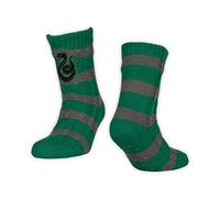 Chaussons chaussettes Harry Potter Serpentard Maison Poudlard Adulte, Vert, 35/40 EU