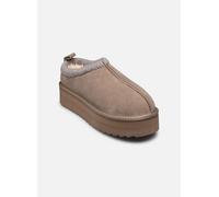 Chaussons Colors of California Eggy platform bold stitching pour Femme 38 Beige