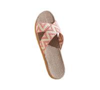 Chaussons Confortables Bord de Mer Imprimé, Pantoufles Intérieur Extérieur Toutes Saisons, Sandales Décontractées pour Plage, Maison et Promenades Estivales