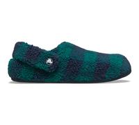 Crocs Classic Buff Check Cozzzy Slippers Vert,Bleu EU 38-39 Homme