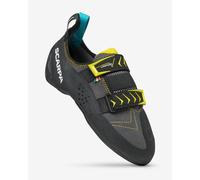 SCARPA - Chaussons d'escalade Homme et mixte - Vapor V Smoke Yellow - Chaussons Velcros | Scarpa - 43,5 - unisex 43,5