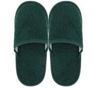 Chaussons de bain - LINNEA - PURE - Vert bouteille - Taille Large L du 41 au 43 - Semelle anti-dérapante L