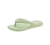 Chaussons de bain pour femme Europe et États-Unis Été Chaîne de sol souple Fond plat Un mot Chaussons féminins Motif pierre Sandales de plage Drag, Vert clair., 38 EU