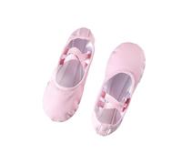 Chaussons De Ballet Chaussures à Pointe en Cuir PU for Filles et Enfants, Pantoufles de Danse à Semelle complète, Ballerine de for garçons, Chaussures d'entraînement for Le Ballet(Color3,35)