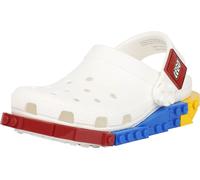 Chaussons de Crocs - 4WL LEGO® Masterbrand System Clog Kids - EU28-29 à EU 36-37 - pour Unisexe - blanc EU 28-29