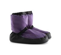 chaussons de danse classique Chaussures de danse nationale de Ballet d'hiver for adultes, bottes de danse modernes en coton, for exercices d'échauffement, ballerines plus chaudes(Purple,XXL(42-43))