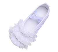 Chaussons de Danse Classique pour Enfants, Ballet en Satin avec Semelle renforcée, Parfaits pour la Pratique du Yoga et de la Performance