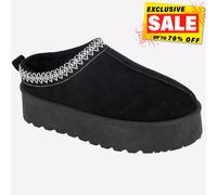 Chaussons De Détente Pour Femmes Cipriata Danilla Confortables Et Élégants Noirs