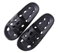Chaussons de Douche Femme Claquette Salle Bain Légères Confortables Chaussures de Piscine et Plage Pantoufles Douche Antidérapantes avec Trou