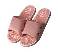 Chaussons De Maison pour Femmes Pantoufles De Massage Sandales, Pantoufles De Douche pour Hommes Acupression des Pieds Réflexologie Massage Shiatsu Arch Soulagement De La Douleur Fasciite,39/40 EU