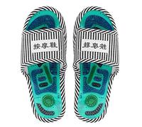 Chaussons de massage d'acupression, Delaman Acupoint Chaussons de massage de thérapie magnétique Soins de pieds sains Masseur Magnet Chaussures pour hommes (Size : Men)