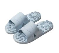 Chaussons De Massage De Réflexologie Pour Hommes Et Femmes Soulagement De La Fasciite Plantaire Masseur De Pieds Sandales De Massage Des Points D'acupuncture Des Pieds Soulagement Du Stress(Blue,38/39