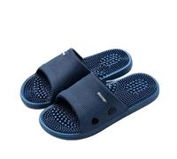 Chaussons de massage des pieds - Acupression - Soulagement de la neuropathie de l'arthrite de la fasciite plantaire - Cadeau pour maman papa (taille : EU 44/45, couleur : bleu)