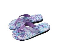 Chaussons De Massage Pantoufles d'été femmes Massage décontracté tongs sandales de plage chaussures plates dame chambre diapositives(Color 1,39)