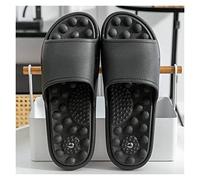 Chaussons de massage, sandales de massage des pieds d'acupression for hommes, chaussures de réflexologie, soulagement de la stimulation des points d'acupuncture, neuropathie, arthrite, chaussons shiat