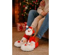 Chaussons De Noël Santa À Plat Spot On Pour Femmes