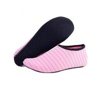 Chaussons de plongée 1 paire de chaussettes plage à séchage rapide et semelle souple for la plongée avec tuba, natation, le bateau, randonnée surf - Respirantes légères(1 pair of pink,XL(40-41))