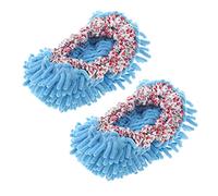 Chaussons de vadrouille, chaussettes de pied de nettoyant de sol en microfibre chaussures de vadrouille à poussière, couvre-chaussures pour le nettoyage de la poussière de sol de bureau de maison