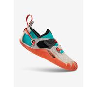 Chaussons d'escalade La Sportiva Gripit blanc orange turquoise enfant - 30