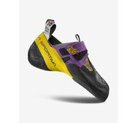 Chaussons d'escalade La Sportiva Skwama noir jaune lilas - 42