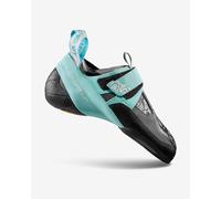Chaussons d'escalade La Sportiva Skwama Vegan bleu pastel noir femme - 39.5