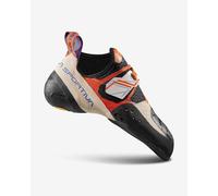 La Sportiva – Chaussons d'escalade Solution Woman – Blanc / Lily Orange – Femme EU 34
