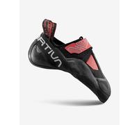 Chaussons d'escalade La Sportiva Theory noir rouge saumon femme - 38.5