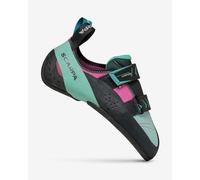 Chaussons d'escalade Scarpa Vapor V bleu rose femme - 37.5