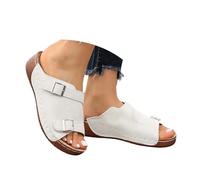 Chaussons D'éTé pour Femme - OrthopéDiques Anatomiques avec Coins Confortables AntidéRapants LéGers Sandales à Bout Ouvert pour Bandeaux Plantaires Arch Support Chaussons éLéGants pour Mer Maison