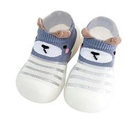 Chaussons d'éveil pour bébé - Chaussettes de Noël - Sandales pour fille 20 - Chaussons de sport pour garçon - Chaussons licorne - Chaussons pour fille, Blanc., 20 EU