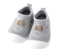 Chaussons d'éveil pour bébé - Chaussettes d'éveil, nouveau-né, chaussettes, garçons, fermées, chaussettes douillettes, chaussettes amusantes, chaussures de sport d'intérieur, pantoufles pour fille 35