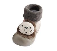 Chaussons d'éveil pour bébé - Nouveau-né, fermé, chaussures souples pour fille, maternelle, extérieur, chaussettes, chaussettes de sol, chaussettes pour enfants, chaussures d'automne, chaussures pour