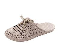 Chaussons D'hiver pour Femme et Homme - Femmes Hommes Pantoufles Tissées Printemps Été pour la Maison Mémoire Foam Plat Pantoufles D'intérieur pour Maison, Voyage, Hôtel Coton pour Femme et Homme