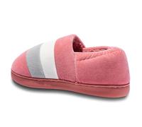 Chaussons d'hiver pour fille, fourrure, plat, maison, hiver, bout rond, garder au chaud, impressions chaudes, chaussons ouverts devant, rose, 41 EU