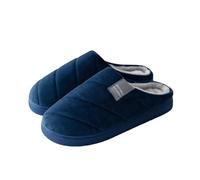 Chaussons d'intérieur féminins hiver douceur extrême confort optimal design élégant pour couple chaleureux parfait maison détente (Navy, 49)