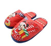 Chaussons - Disney - MIC24-4185 - Rouge - Garçon - Confortables avec Mickey & Minnie 32