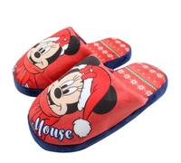 Chaussons - DISNEY - MIN24-4187 S1-28 - Rouge - Mickey & Minnie - Confortables pour enfants 28
