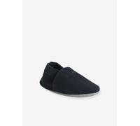 Chaussons élastiqués en cuir souple bébé marine 6/12M(67/74)