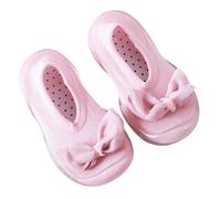 Chaussons En Caoutchouc À Semelle Souple Pour Bébés Filles, Chaussons Kawaii Invisibles, Chaussons Coupés