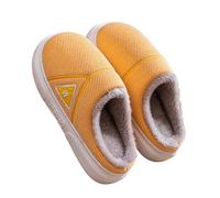 Chaussons En Coton Semi-Ouverts Souple - Chaussures Fourrés Casual Chaussons Épaisse Pour Femmes Pantoufles Antiderapant Confort Chaussures Maison Pantoufles D'Intérieur