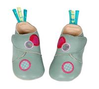 Chaussons en cuir Céladon - Moulin Roty - Taille 0/6 mois