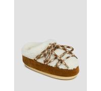 Chaussons En Cuir Pour Femmes Moon Boot Mule Shearling New 80d1460240-ma03