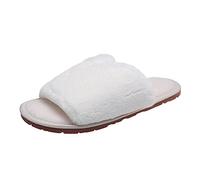 Chaussons En Forme De Cœur Femme Pantoufles Peluche Bout Ouvert Peluche Chaussons En Mousse À Mémoire De Forme Pantoufles Chaude Doublées Polaire Avec Semelle Souple Chaussures Pour La Maison
