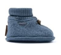 Chaussons en laine bÃ©bÃ© Mikk-Line Bleu 0/2 mois